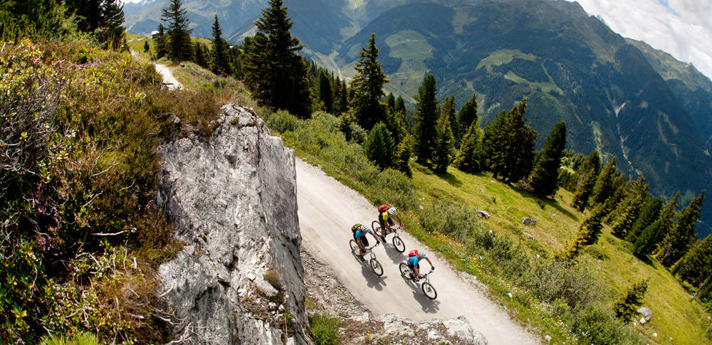 Mountain biking in Zillertal