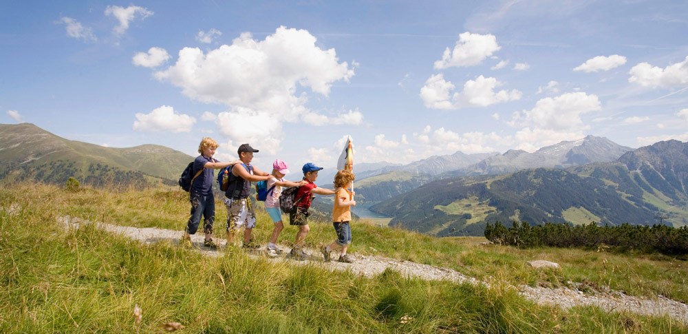 Hiking in the Zillertal mountains Hiking in the Zillertal mountains